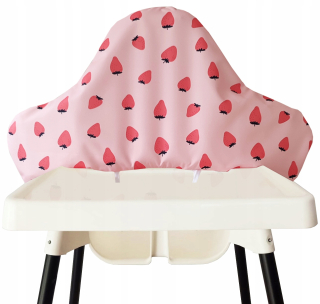 IKEA ANTILOP POTAH NA STOLIČKU JAHODA